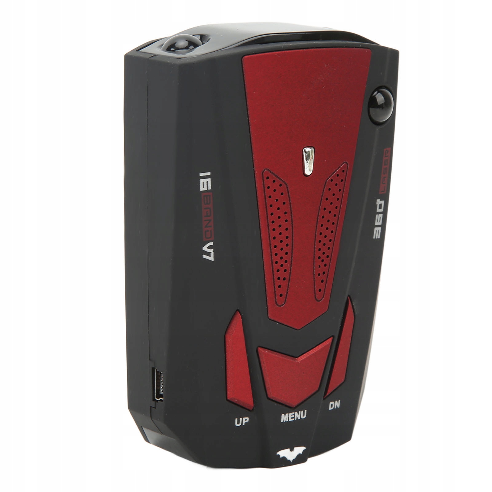 WYKRYWACZ RADARÓW SAMOCHODOWY 360 STOPNI 16-PASMOWY DETEKTOR KONTROLI PRĘDK Model 1610220083712