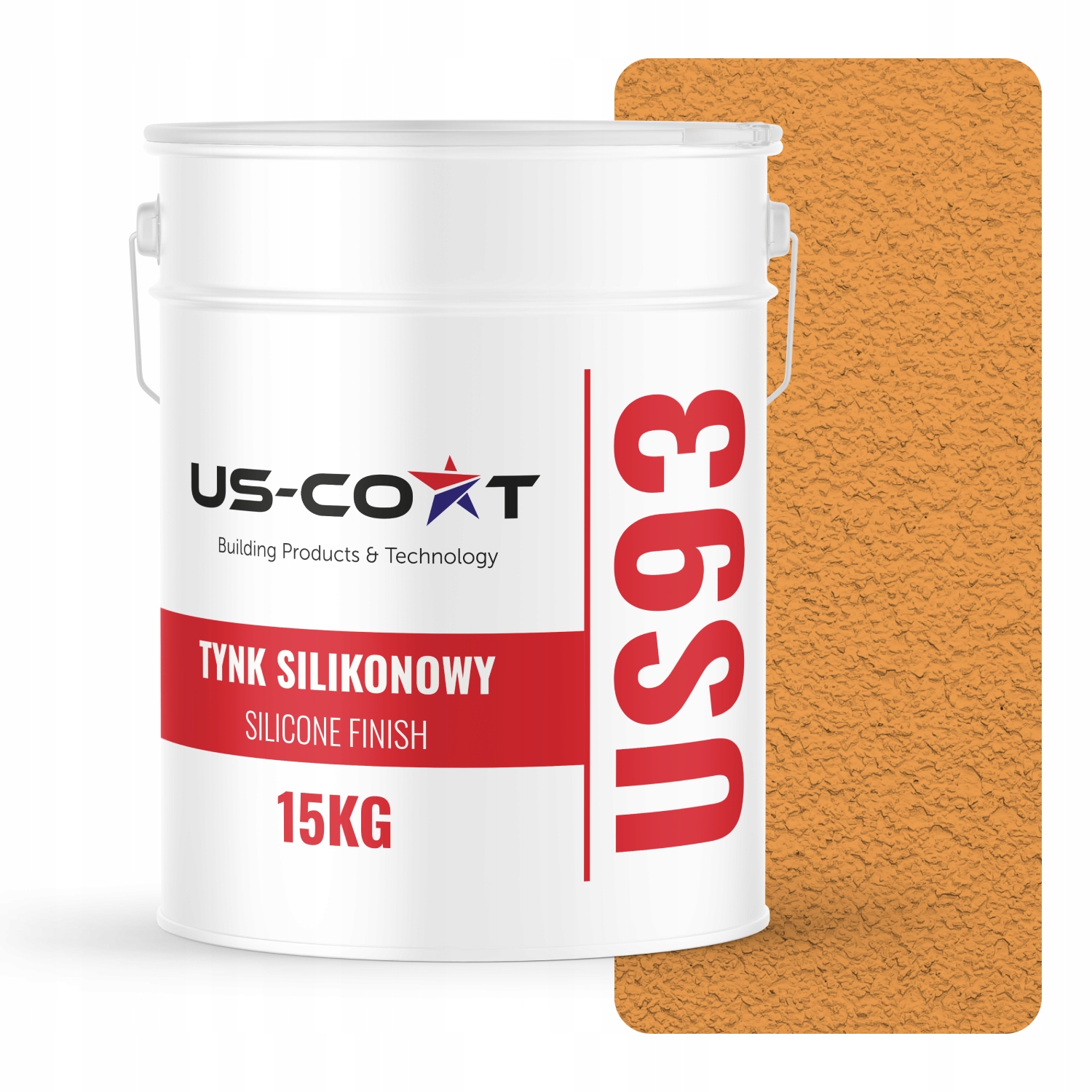 Silikónová Omietka Oranžová F766 15 Kg Baranek Granulácia 3.0 mm