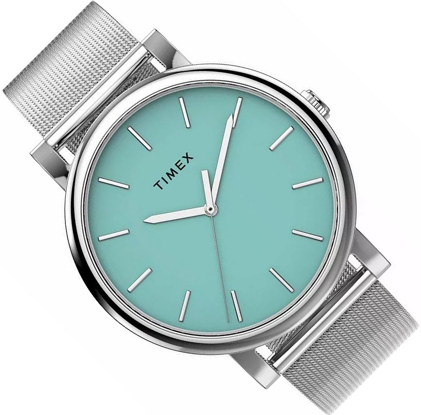 Módní A Elegantní Dámské Hodinky Timex TW2Y69000 Ciferník Tiffany Mesh Ø38 mm