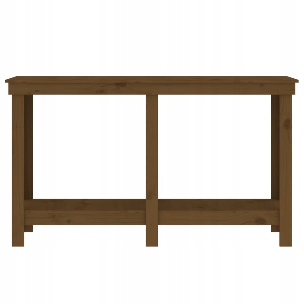 STÓŁ ROBOCZY MIODOWY BRĄZ 140X50X80CM DREWNO SOSNO Marka VidaXL