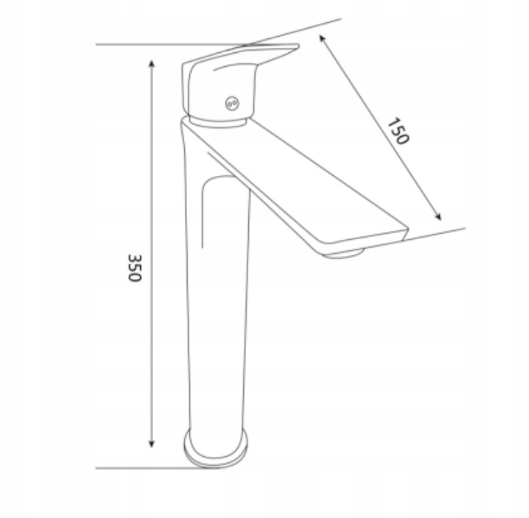 BATERIA UMYWALKOWA WYSOKA CHROM NABLATOWA EAN (GTIN) 5902230800946