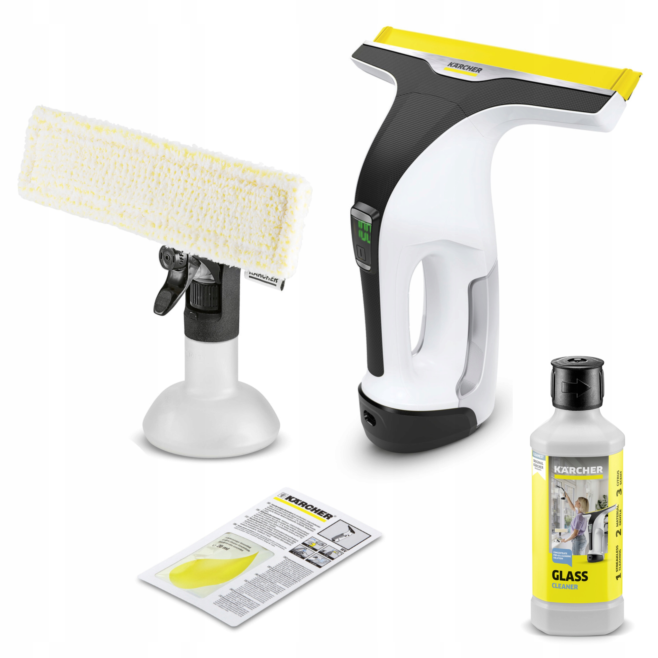 Karcher Wv 6 Plus Myjka Do Okien Szyb Do 100 Minut Pracy Środek Do Mycia