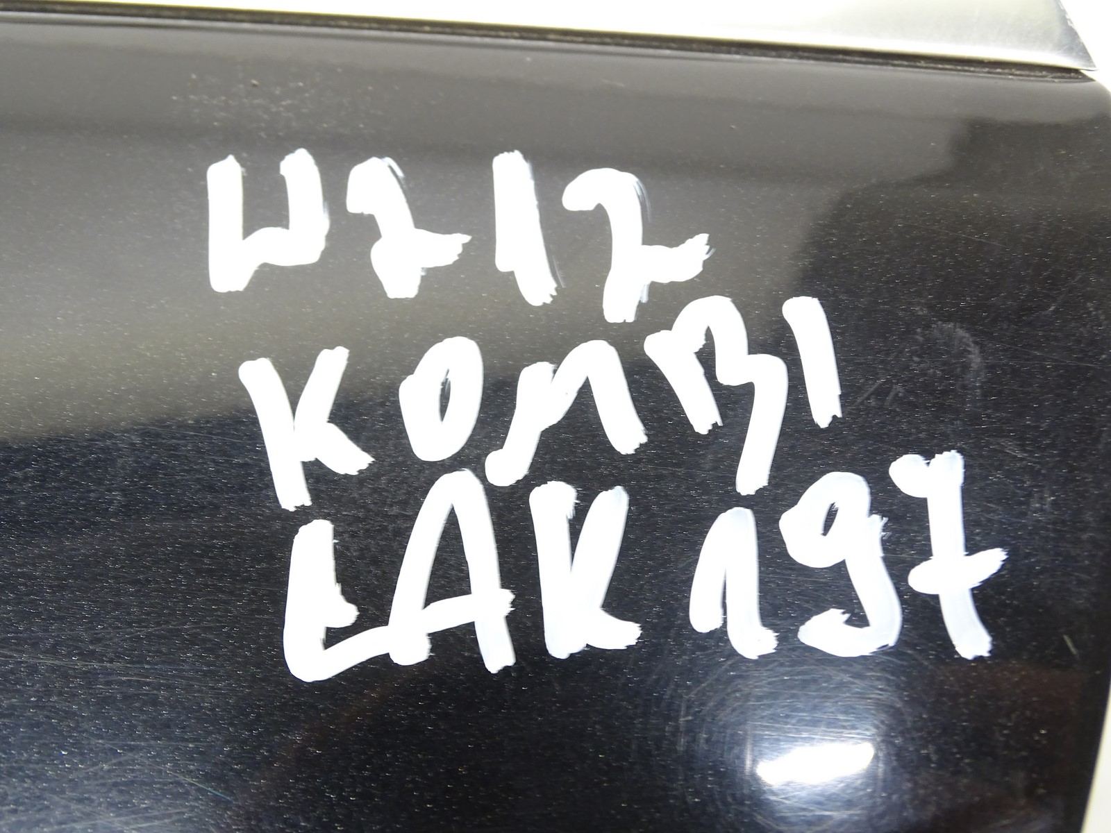 door left left rear part rear. MERCEDES E W212 KOMBI 197