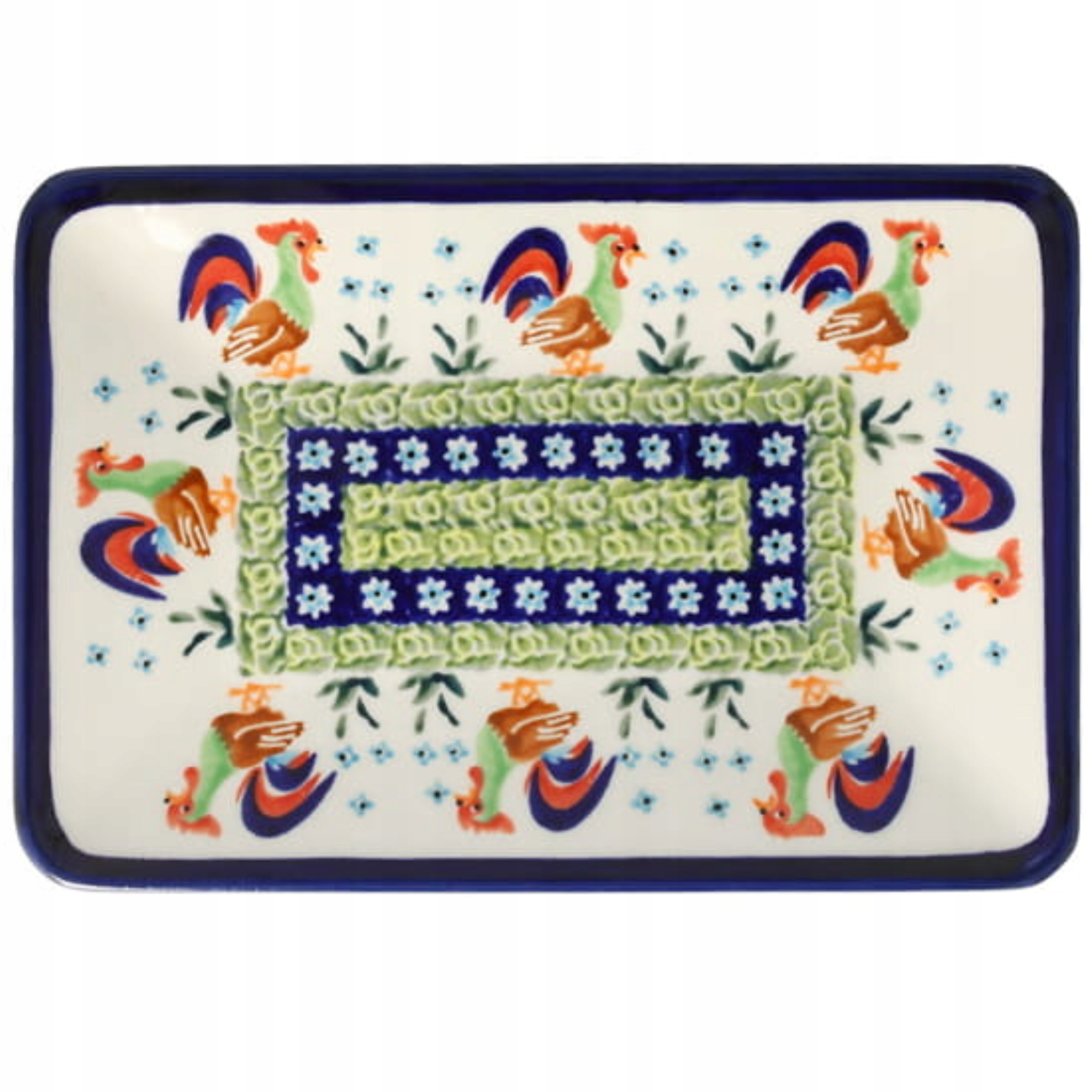 Tanier na sushi Bolesławiec 1 Druh 22,0 x 15,2 cm GU2022DEK281Art