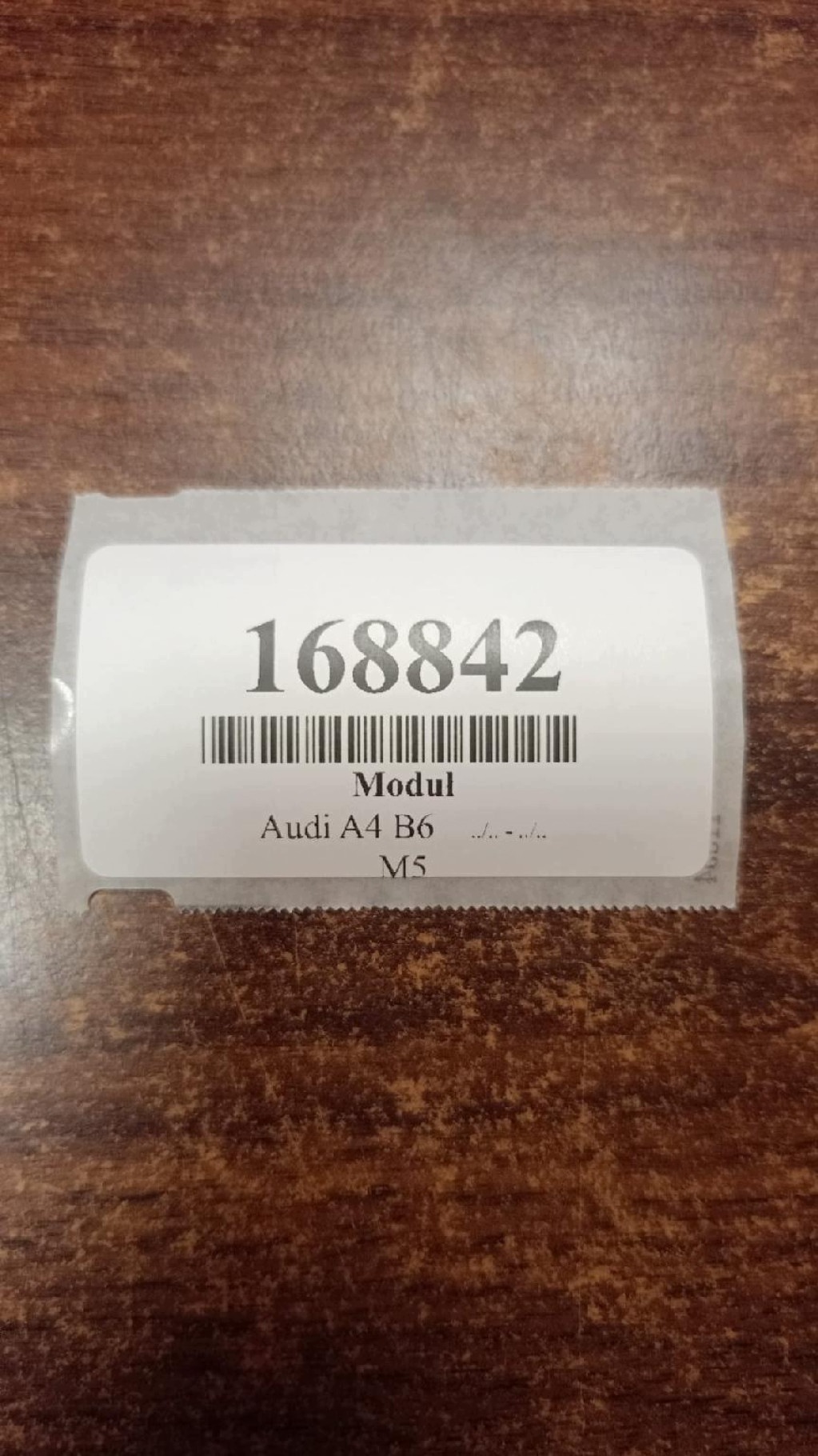 AUDI A4 B6 KOMBI modul HAKA 8E0907383