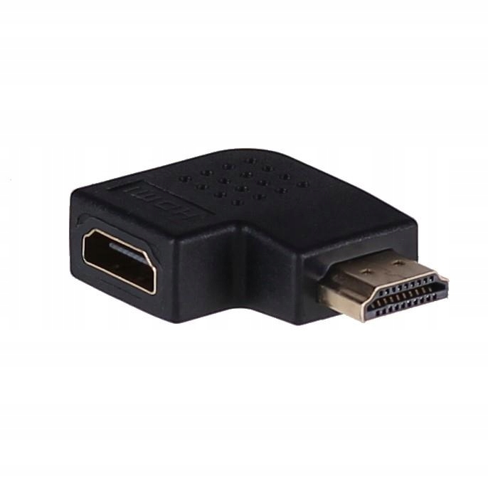 Akyga Adapter Hdmi A/m Hdmi A/f Boczny Kątowy Do Telewizorów Monitorów 4K