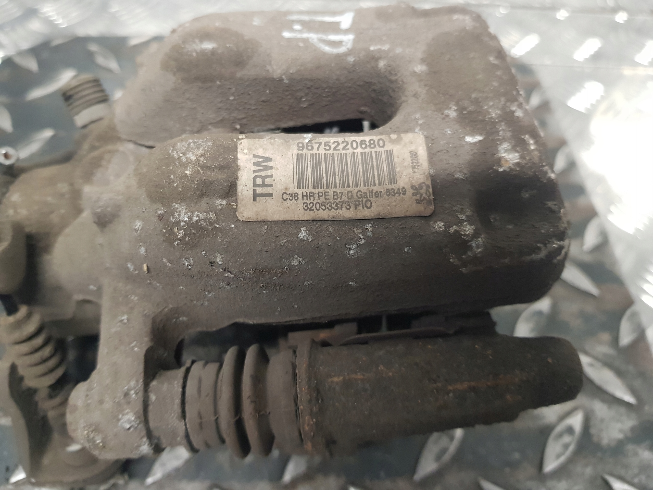caliper brake right rear part rear CITROEN C4 II (B7)