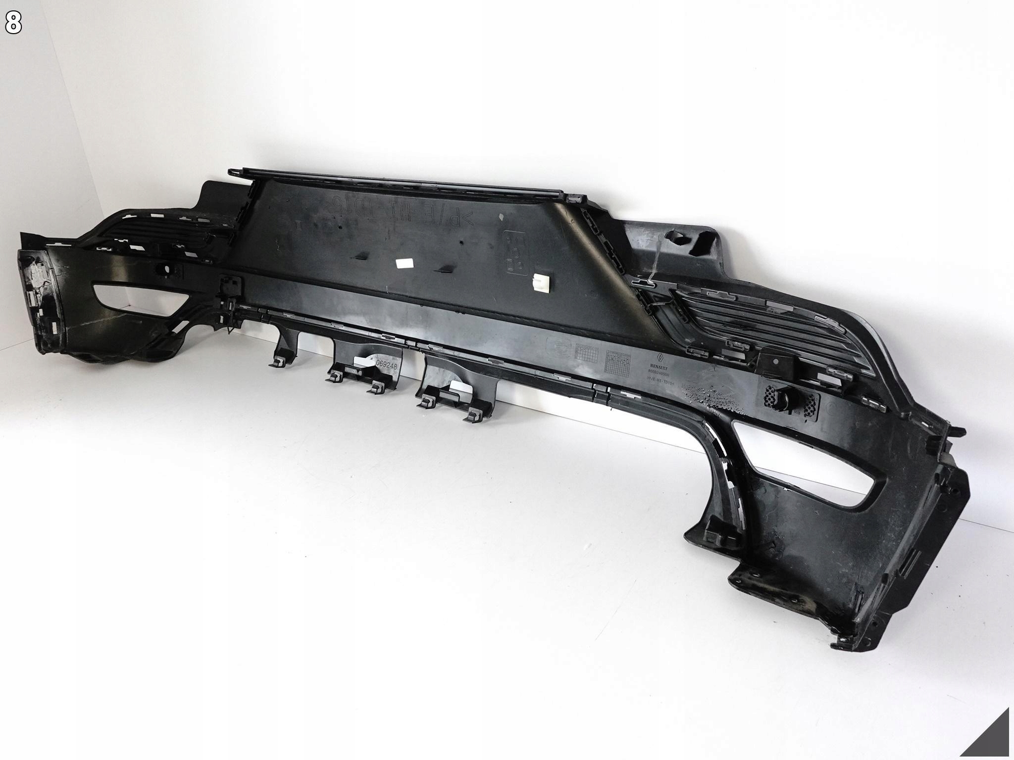 RENAULT CAPTUR II 2 19- bumper SPOILER cap accessories rear part *PDC*