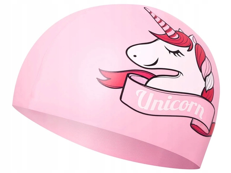 Czepek NILS AQUA Nqc Unicorn Różowy