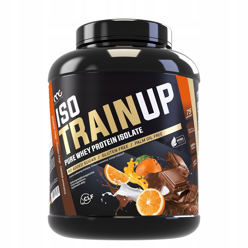 Muscle Clinic Iso Train Up 2250g Wpi proteinový izolát čistý Top