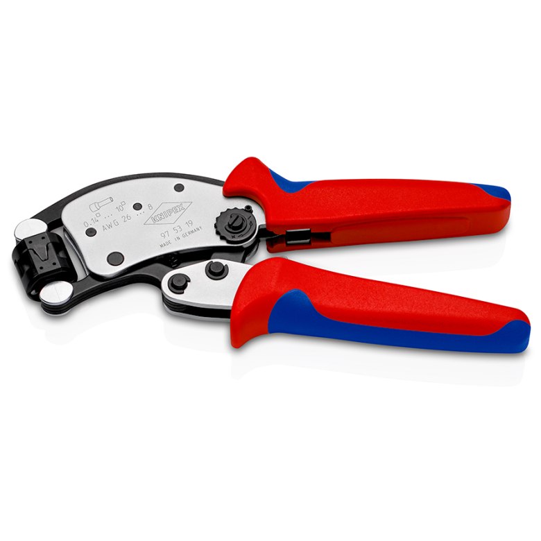 Knipex Twistor T 97 53 19 Samonastaviteľné Kliešte Na Miesenie Puzdier Káblov