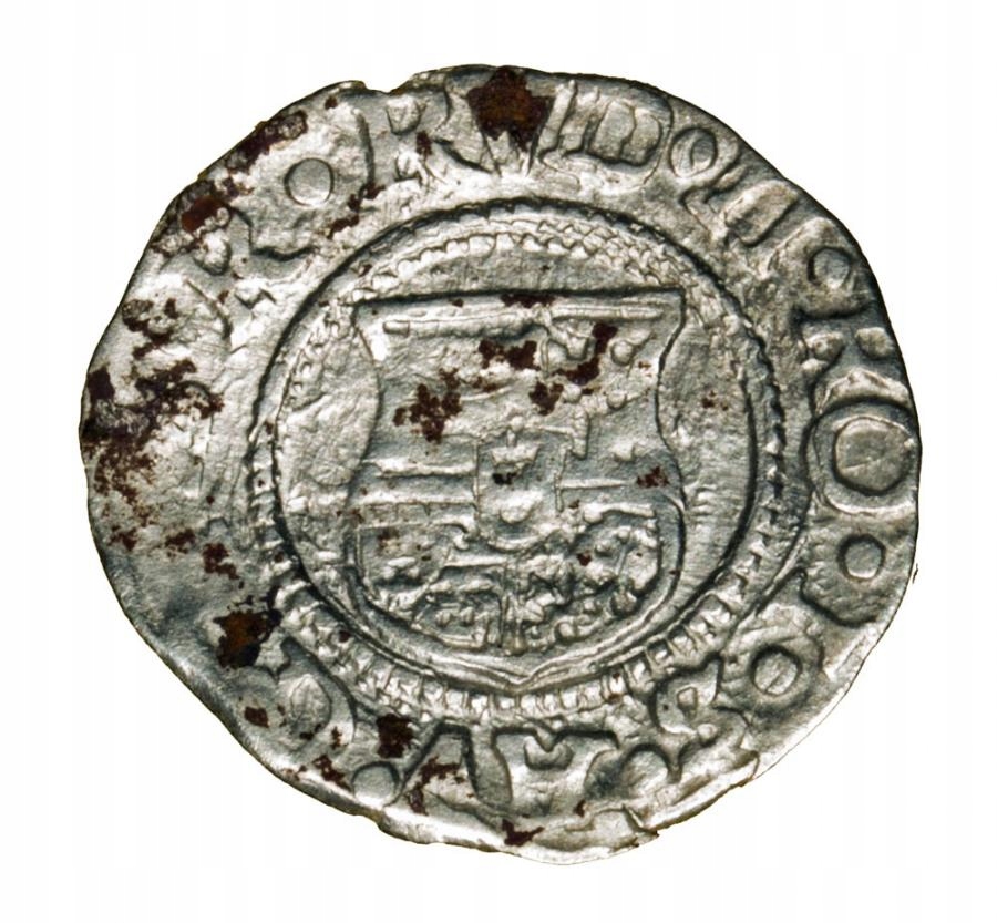 Denar Rudolf II Habsburg Węgry Kremnica