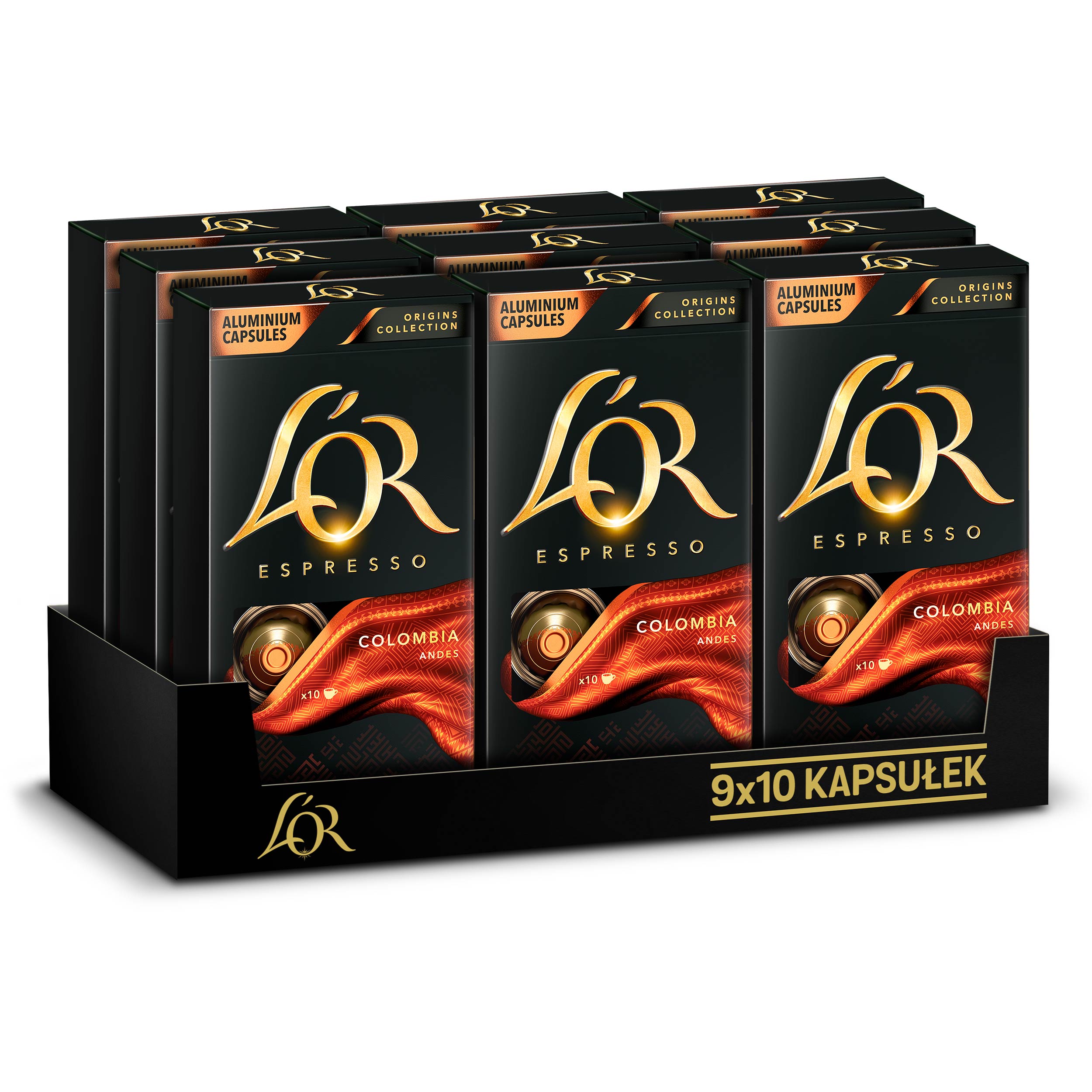 Kapsułki L'or Colombia do Nespresso(r)* 90 sztuk