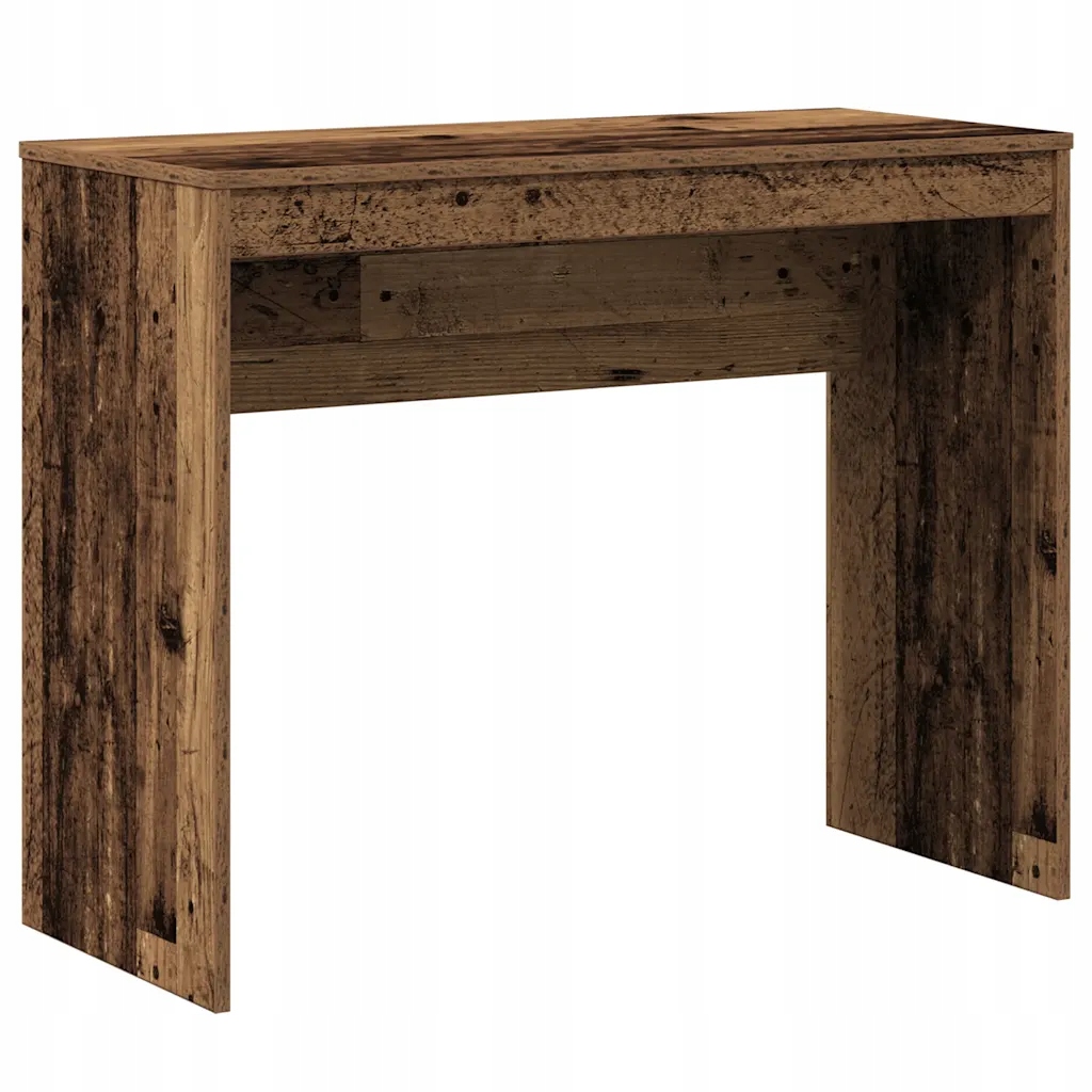 Pracovní stůl 90 x 40 x 72 cm, staré dřevo, materiál na bázi dřeva