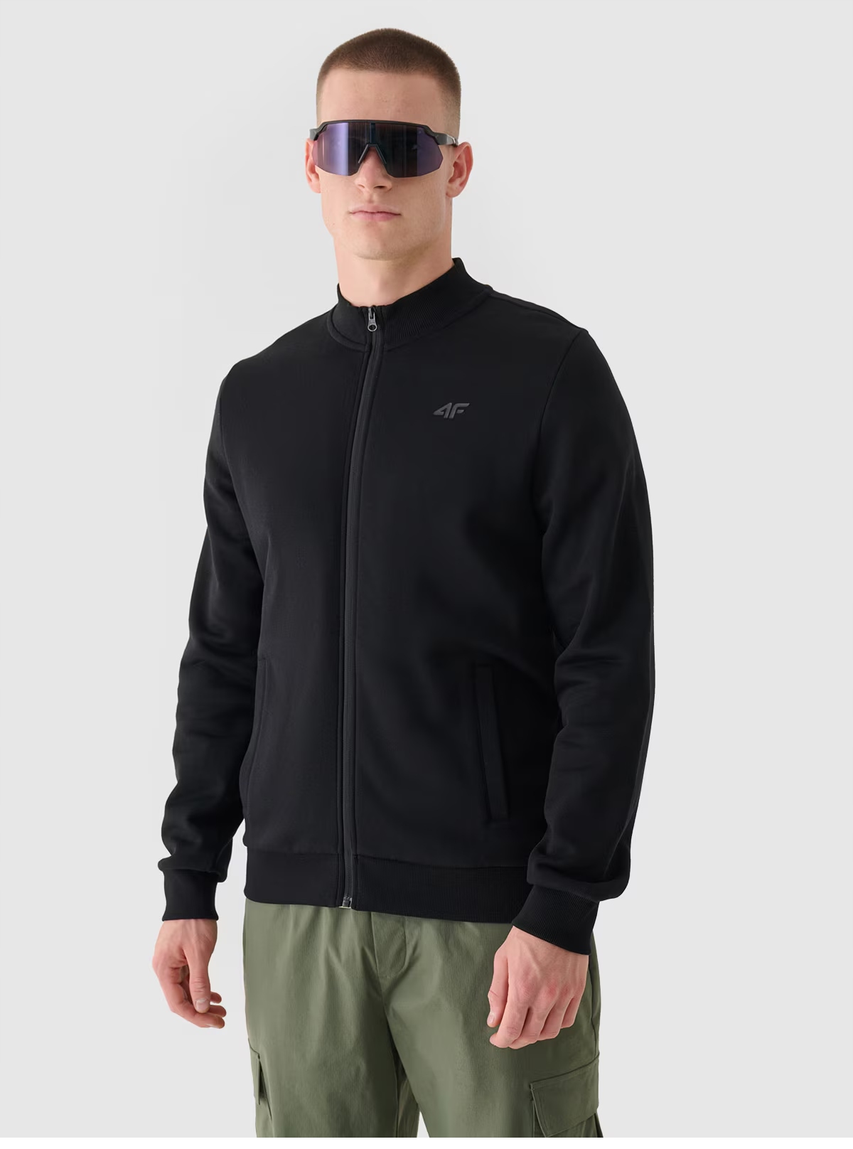 BLUZA MĘSKA BEJSBOLÓWKA BOMBERKA 4F XXL TSWSM1463 AW24 Marka 4F
