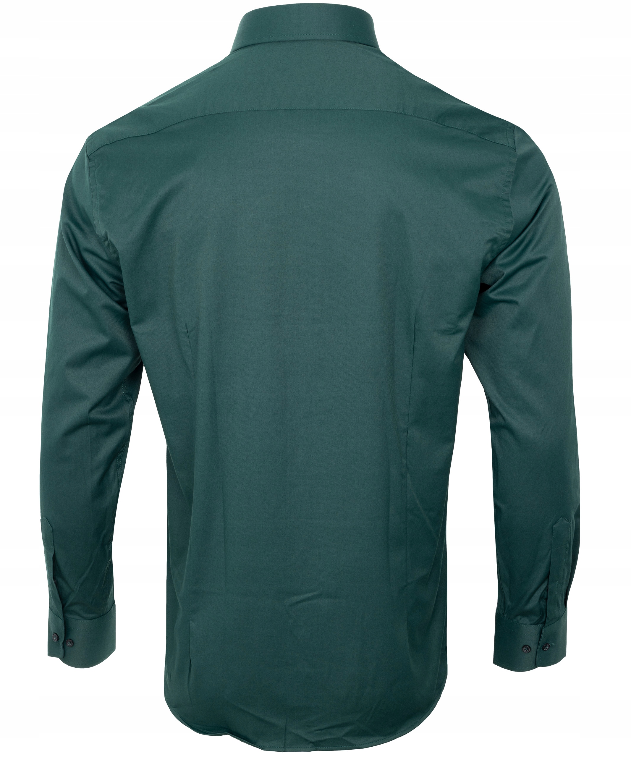 KOSZULA bawełna ZIELEŃ XXL SLIM KOŁNIERZYK Rozmiar XXL