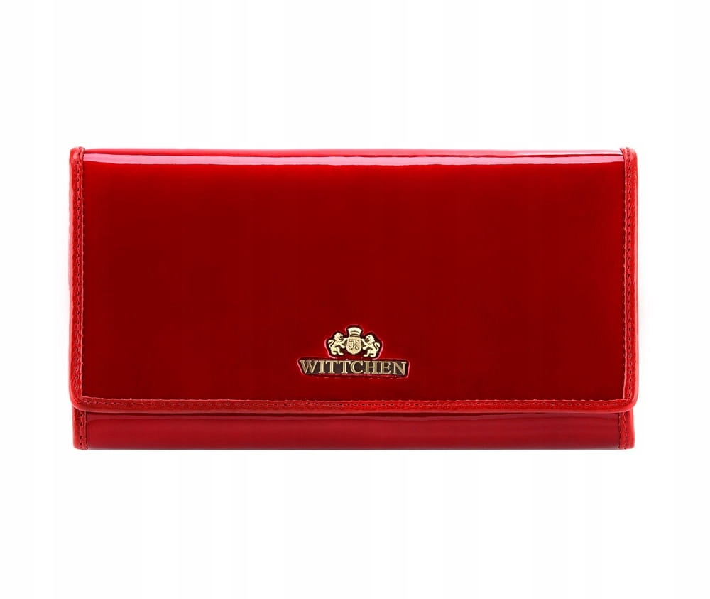 Velká peněženka z lakované kůže Wittchen Verona 25-1-075-3 červená