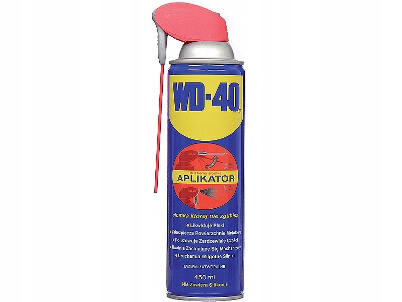 WD-40 450ml aplikator smar smarujący konserwujący