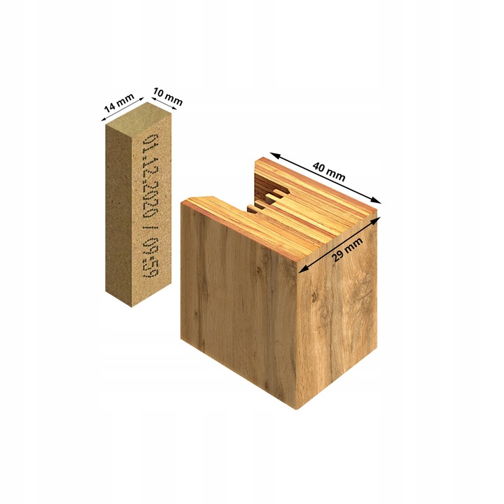 LAMELE PREMIUM 29x40 ŚCIENNE PANEL DEKORACYJNY WOTAN Długość 275 cm