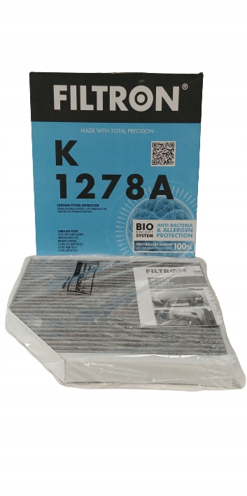 

Filtron Filtr Kabinowy Węglowy K1278A Audi A4 A5