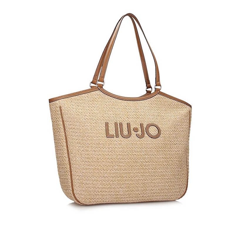 Dámská kabelka Liu Jo AA6048 E1120 X0459 Cream krémová kabelka přes rameno do ruky