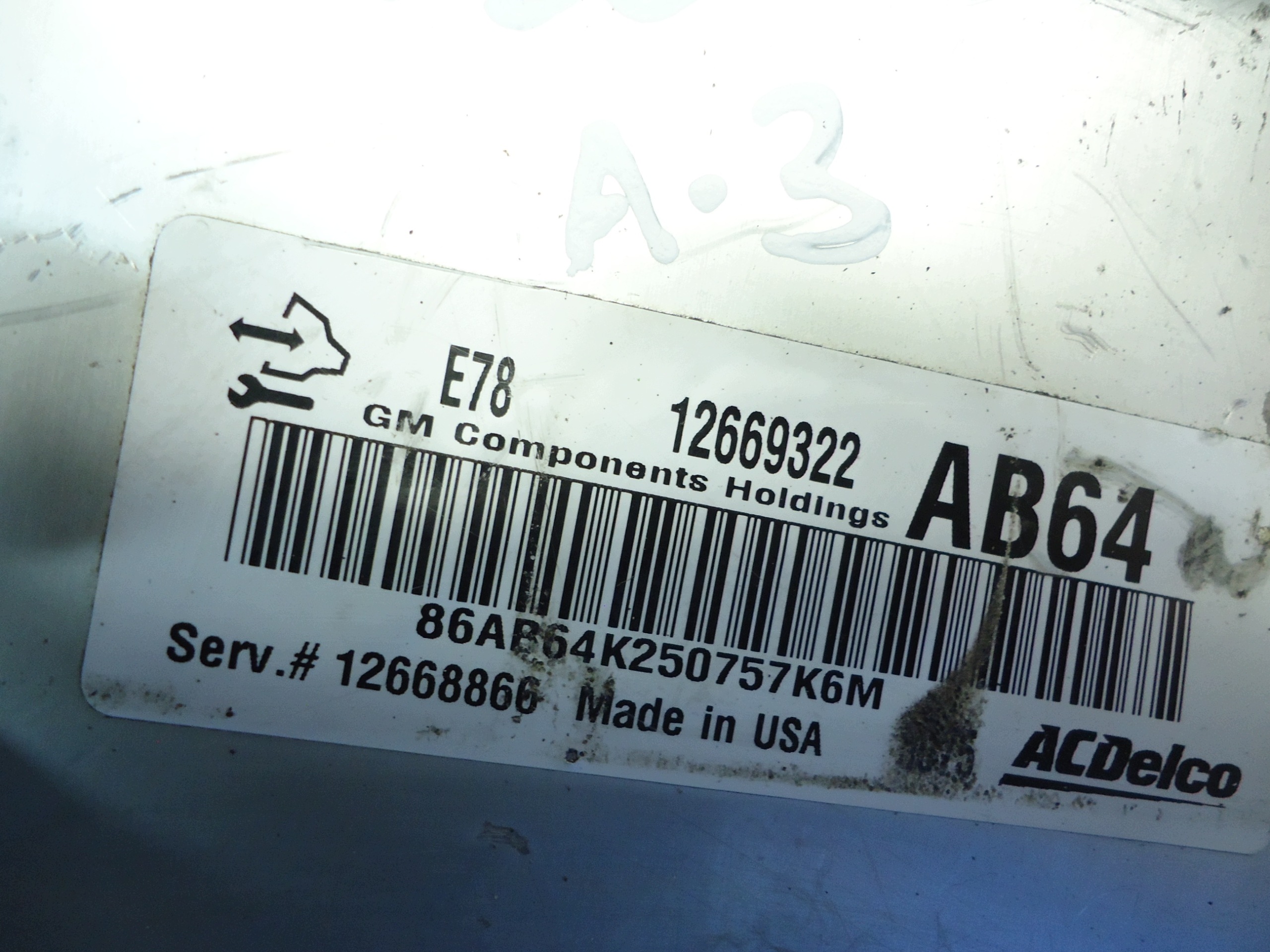 OPEL CORSA E 1.4 16V computer 12669322