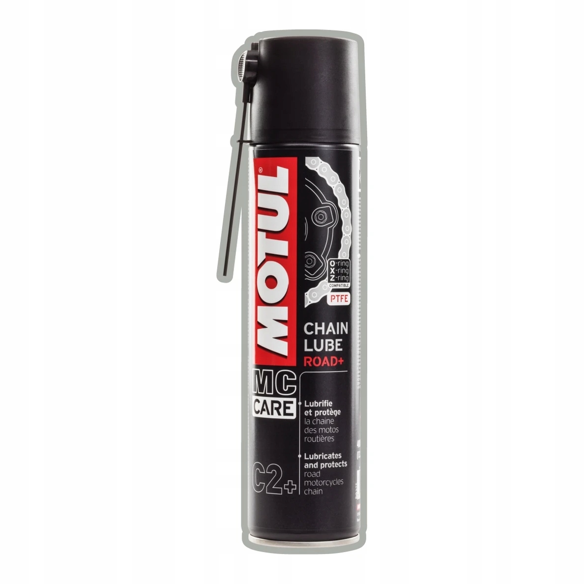 Smar do łańcucha C2+ Chain Lube Road Plus 400ML (biały) Motul MU103008