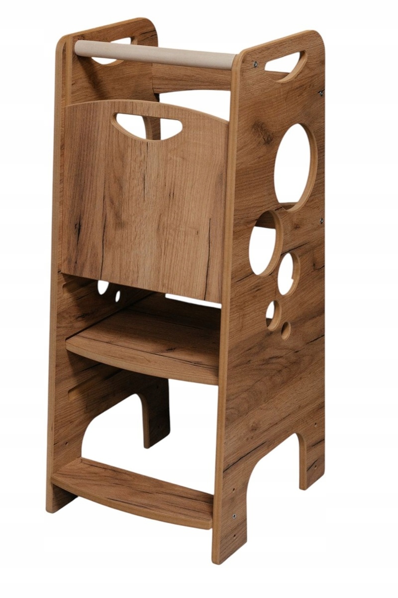 Pomocnik kuchenny Montessori Bubble Step Wood Style regulowany