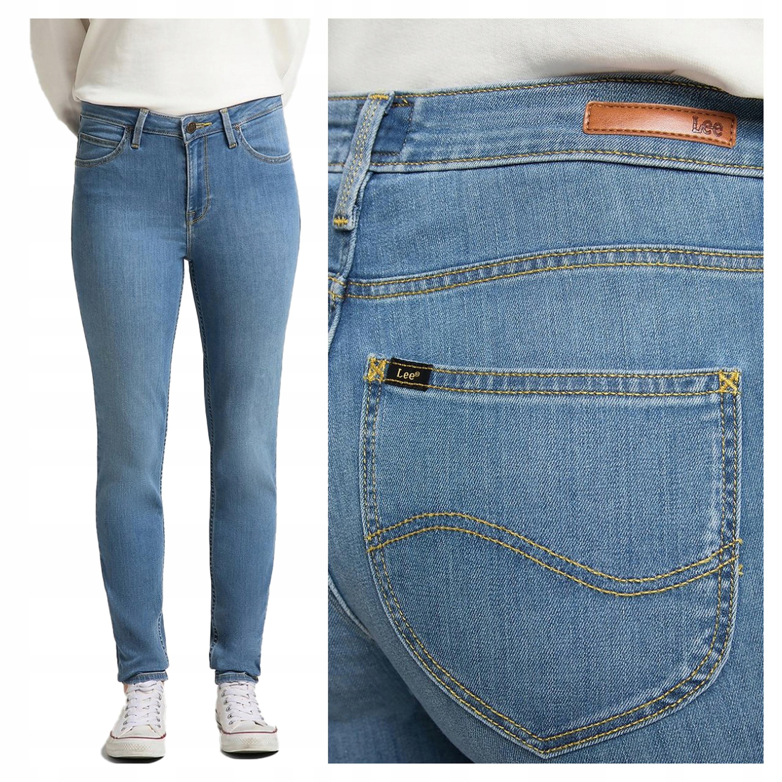 Lee Scarlett Vysoké Dámské Džínové Kalhoty Džíny W28 L31