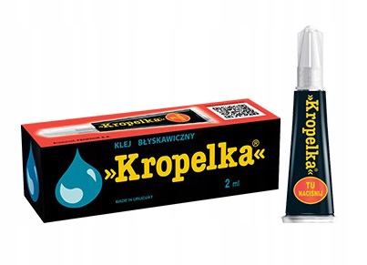 KLEJ BŁYSKAWICZNY KROPELKA SUPER MOCNY 2ML