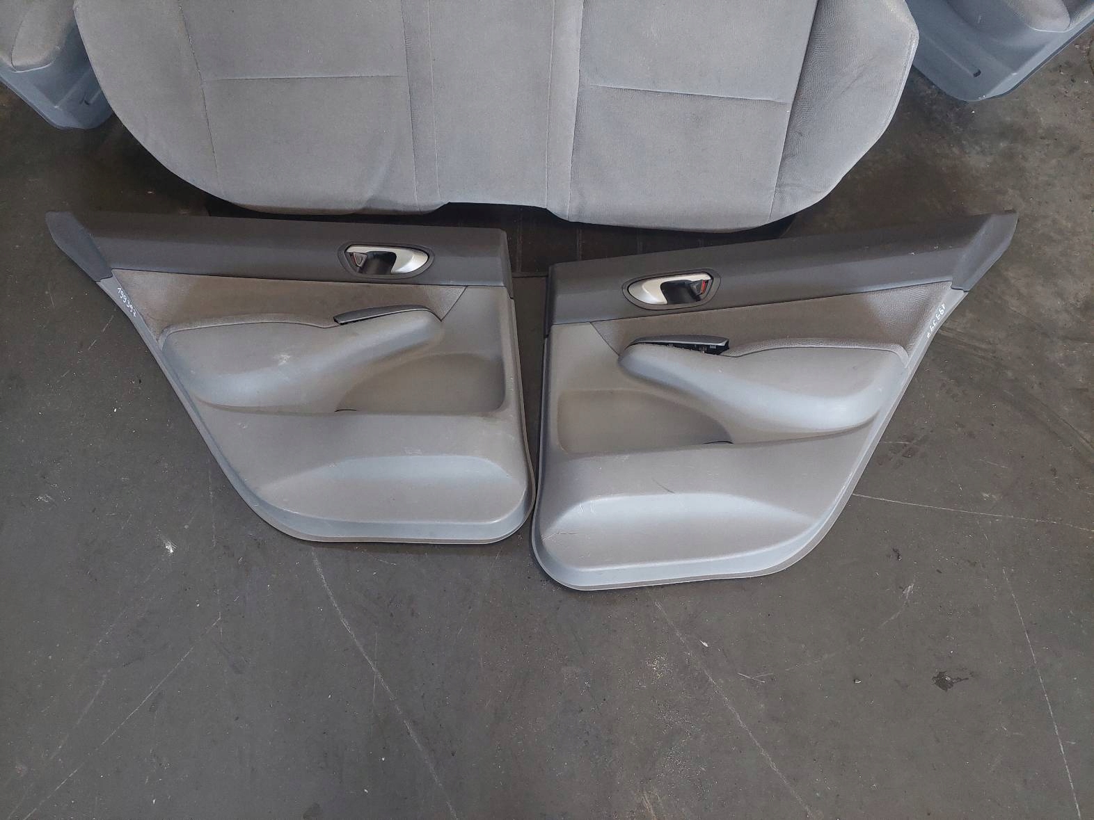 KOMPLET seats left right front + seat rear part + side HONDA CIVIC VIII