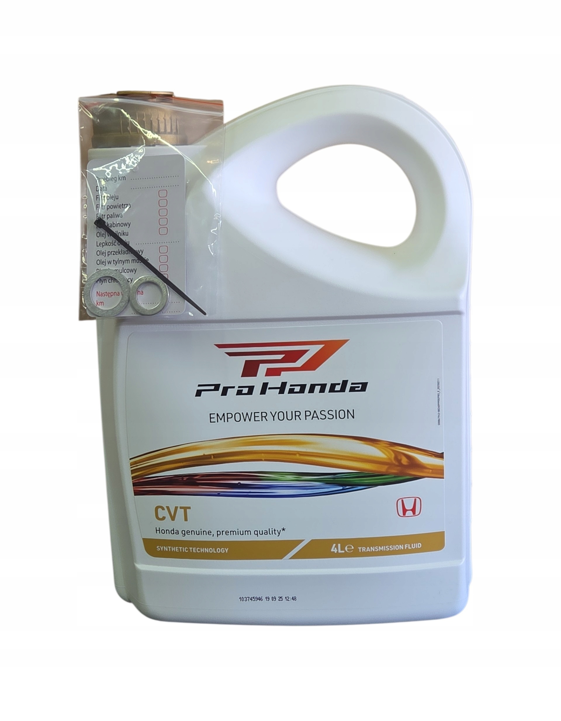 olej przekładniowy Honda CVT-Fluid 4l 0826099905PRO