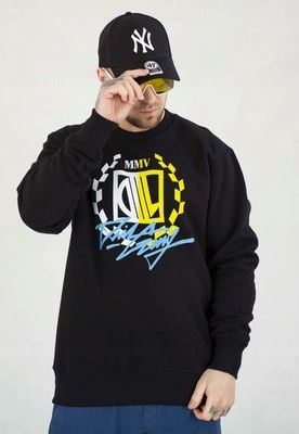 Mikina Diil Bez Kapuce Laur Gang černožlutá