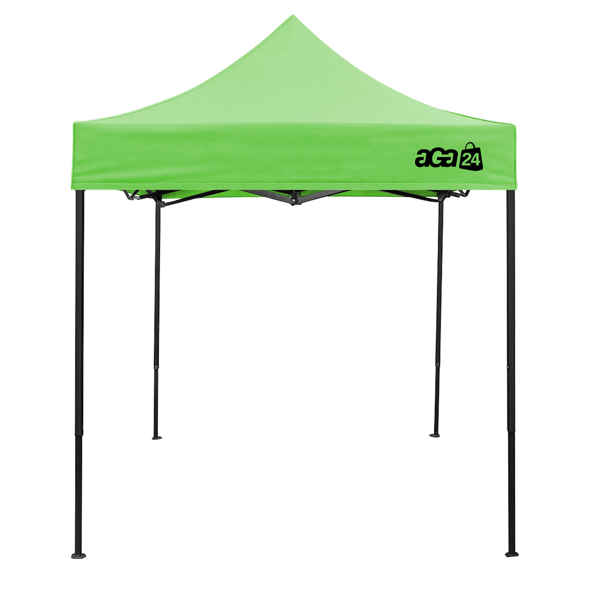 Aga Predajný stánok bez bočníc 2x2 m Zelený