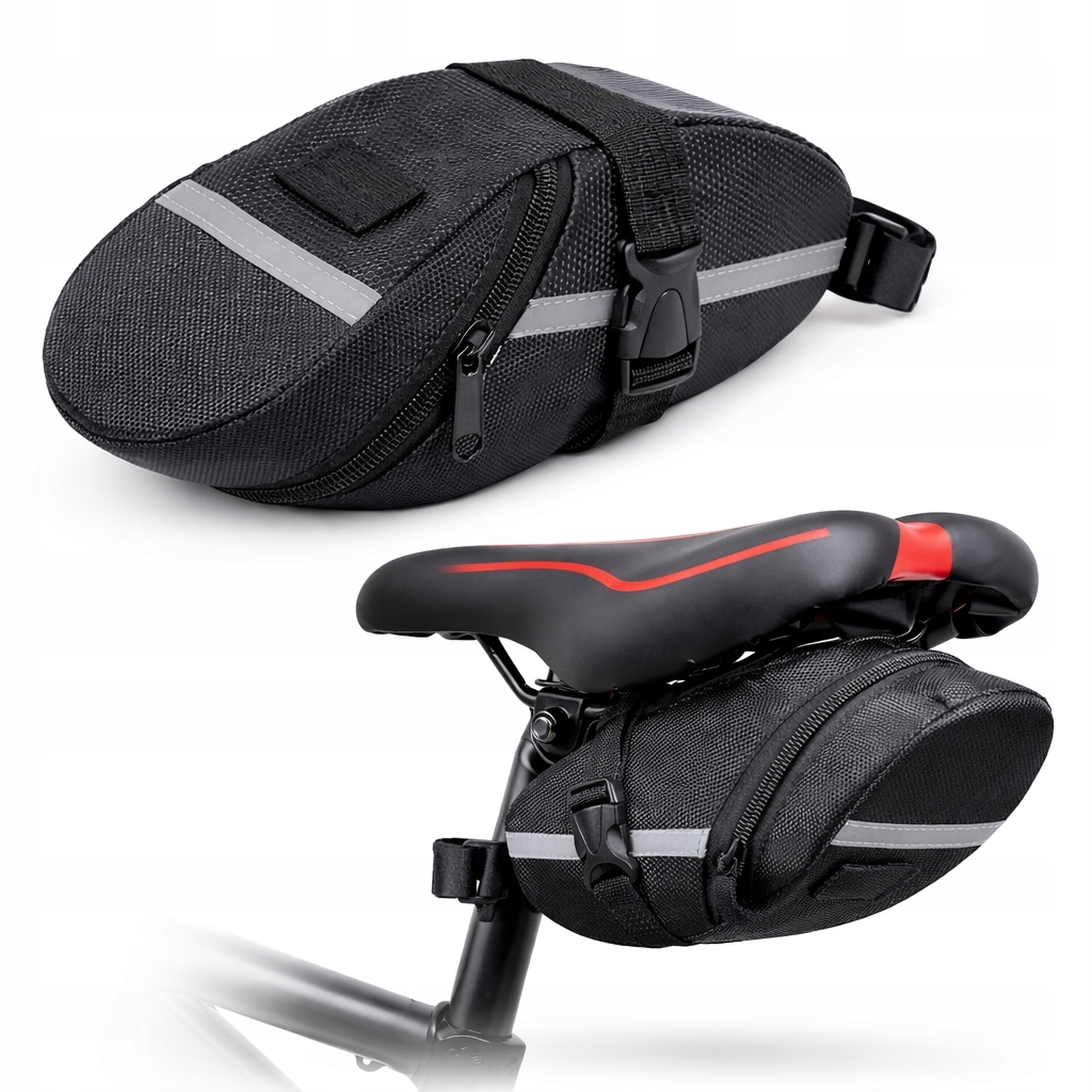 Sakwa Rowerowa Pod Siodełko Wodoodporna Torba Rowerowa Saszetka Tylna