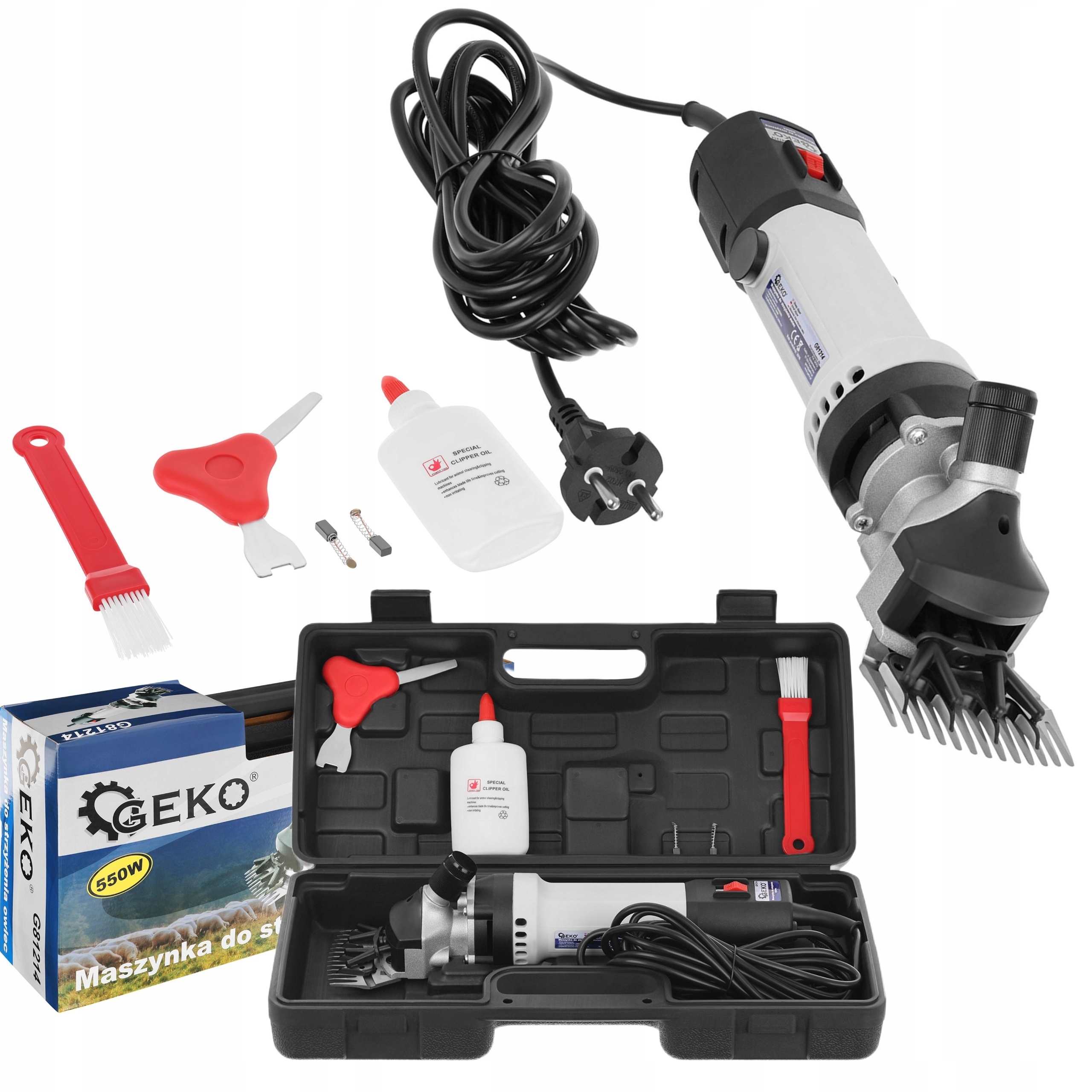 Levně Stroj Na Stříhání Zvířat 550 V Chovných Zařízeních Skot Ovce Silný G81214