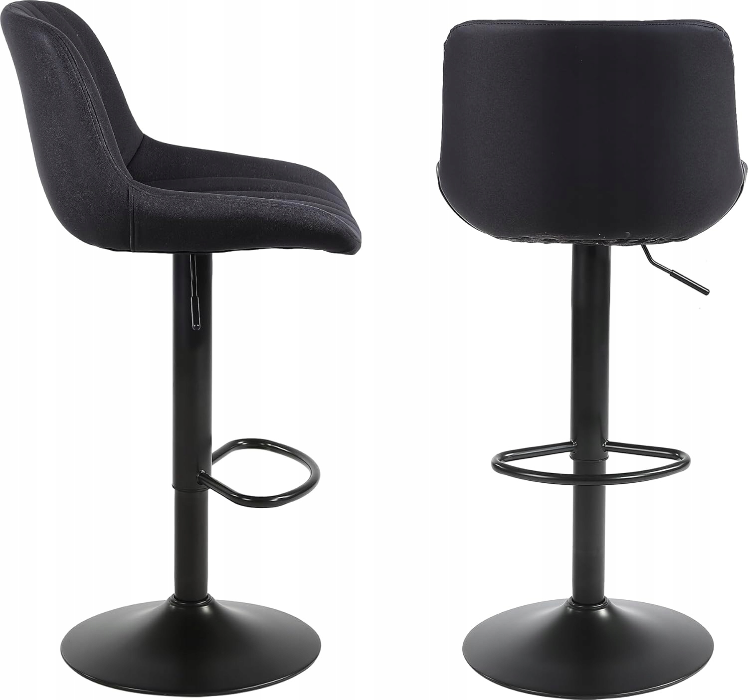 Hoker Youhauchair čierny 93 cm Pu koža