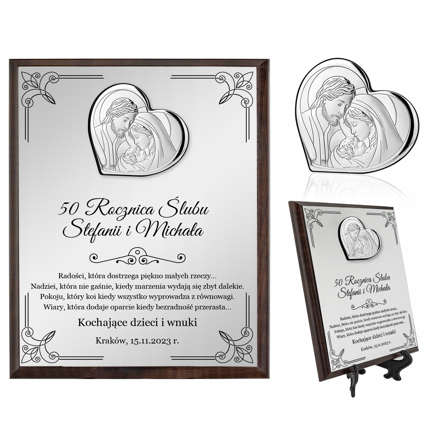 Rocznica Ślubu Jubileusz 10 25 40 50 Grawer Gartis