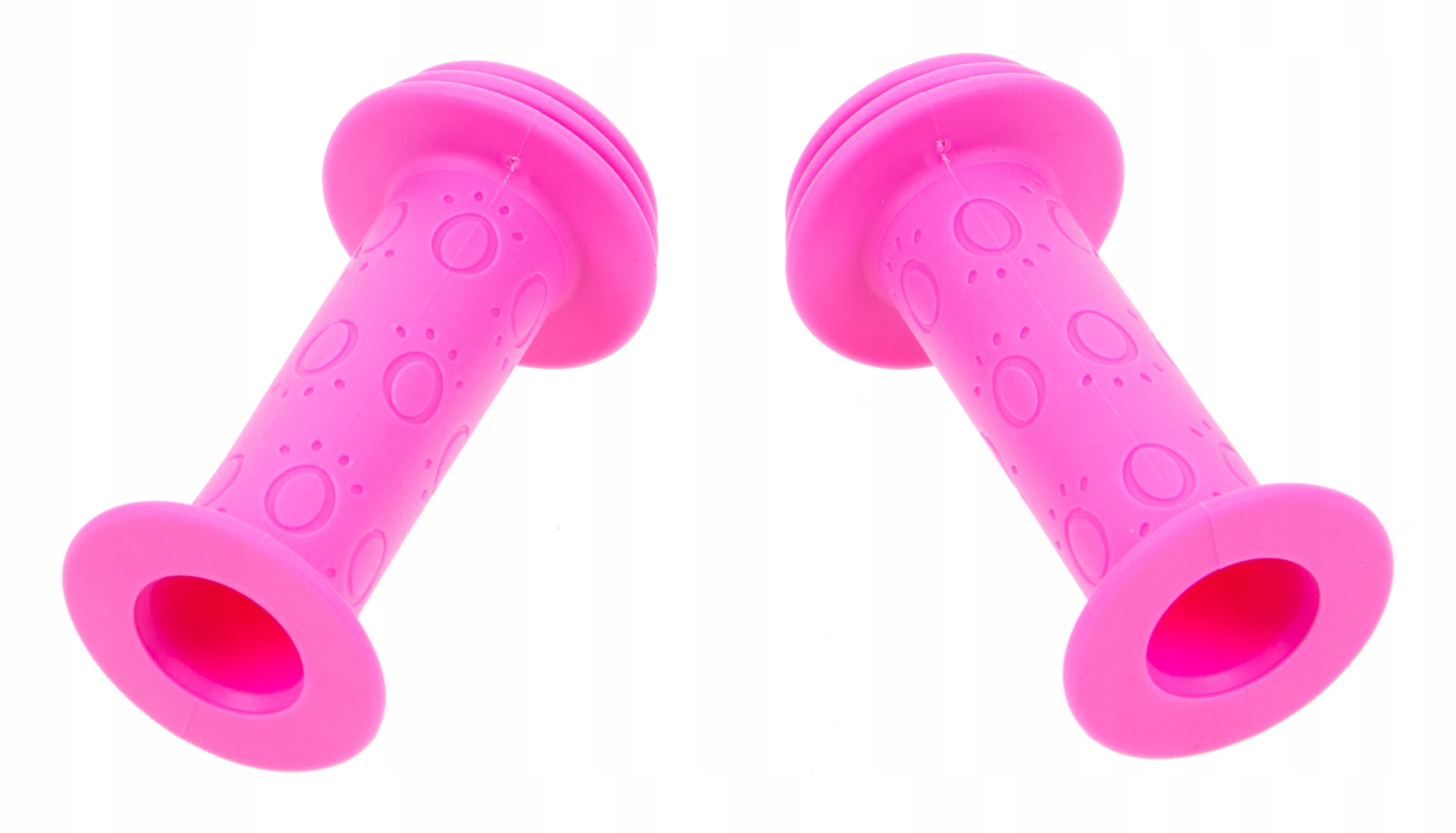 CHWYTY RĘCZKI ROWEROWE DZIECIĘCE 96mm RÓŻOWE