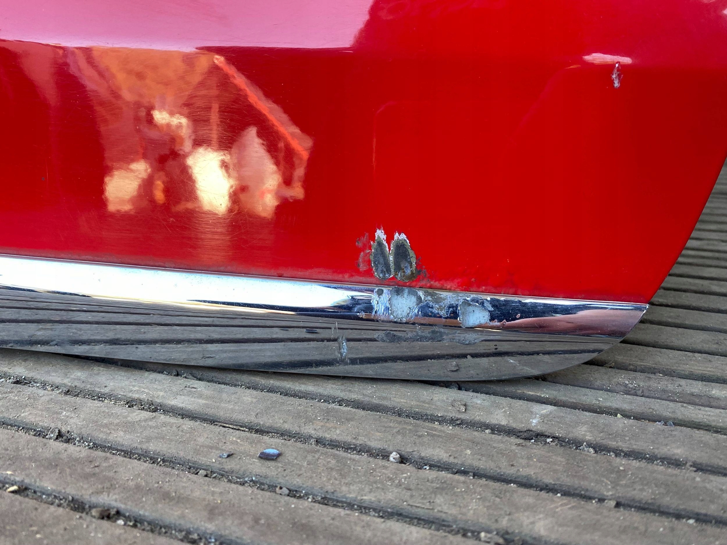 OPEL MERIVA A LIFT complete trunk door boot Z547 red