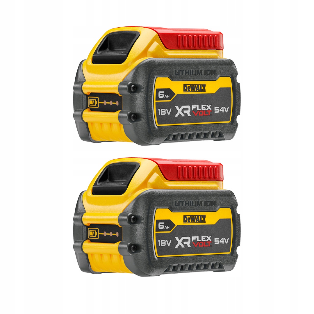 Sada dvou akumulátorů DeWALT DCB546T2 Xr FlexVolt 18/54V 6/2Ah