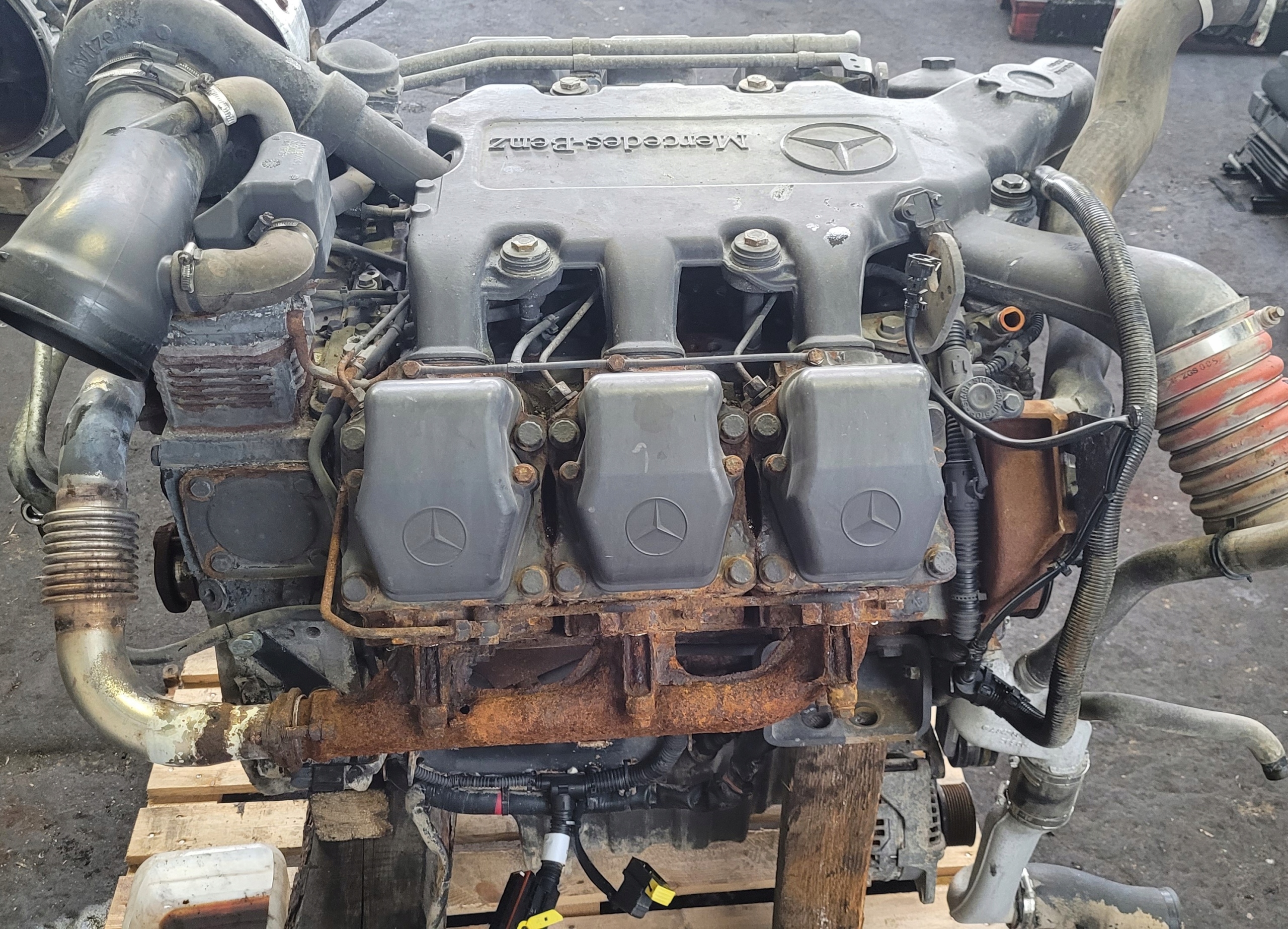 KOMPLETNY SILNIK MERCEDES ACTROS MP3 EURO 5