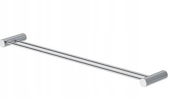 Věšák na ručníky dvojitý chromový Cersanit Chrom S951-886 Nerezová Ocel