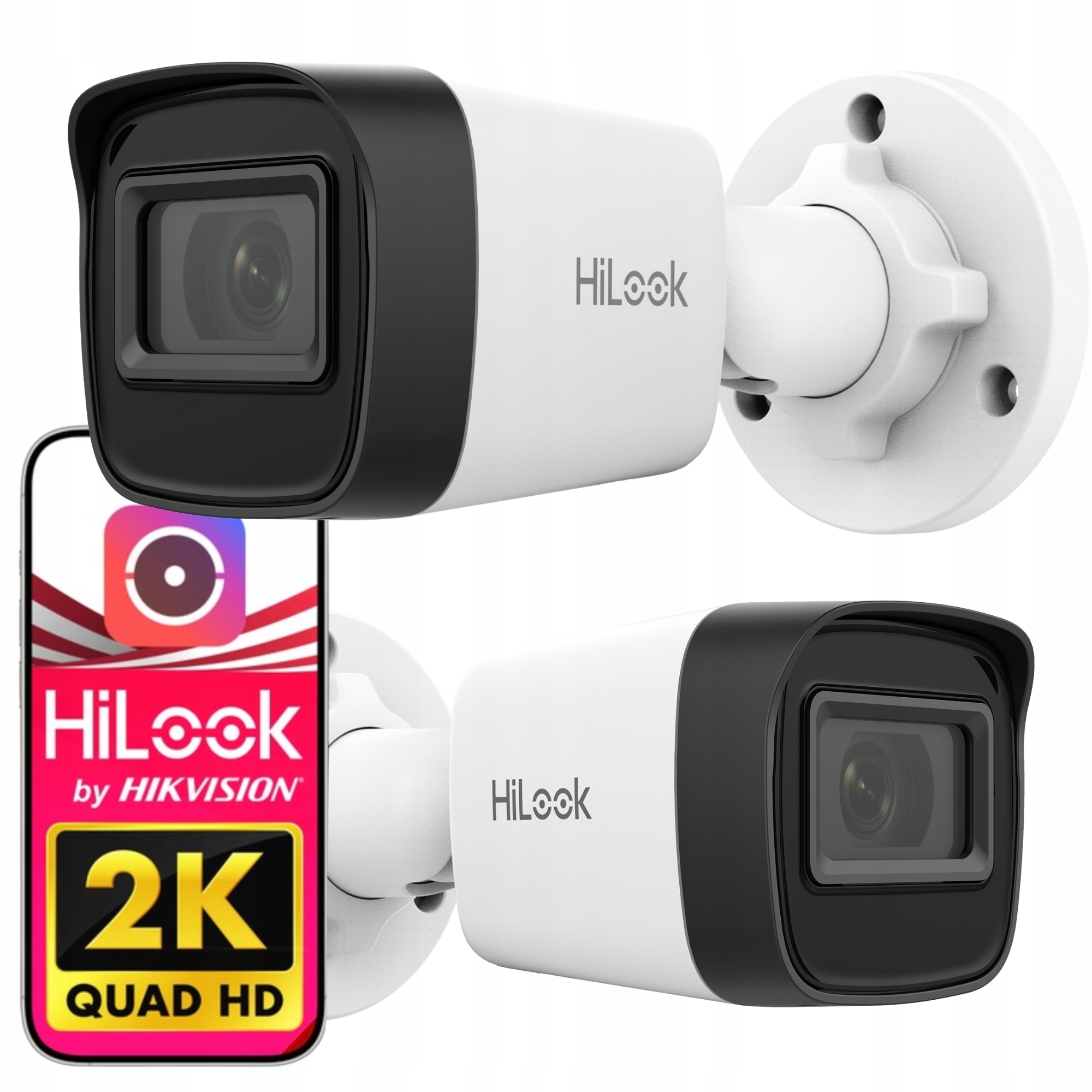 Kamera IPC-B141H-C 4MPx Ip HiLook IR20m Dnr IP67 Dwdr Aplikacja Poe