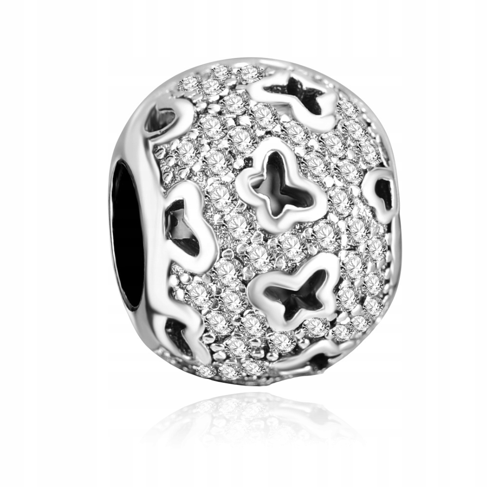 

Charms Zawieszka Koralik 925 Motyli Deszcz SR347