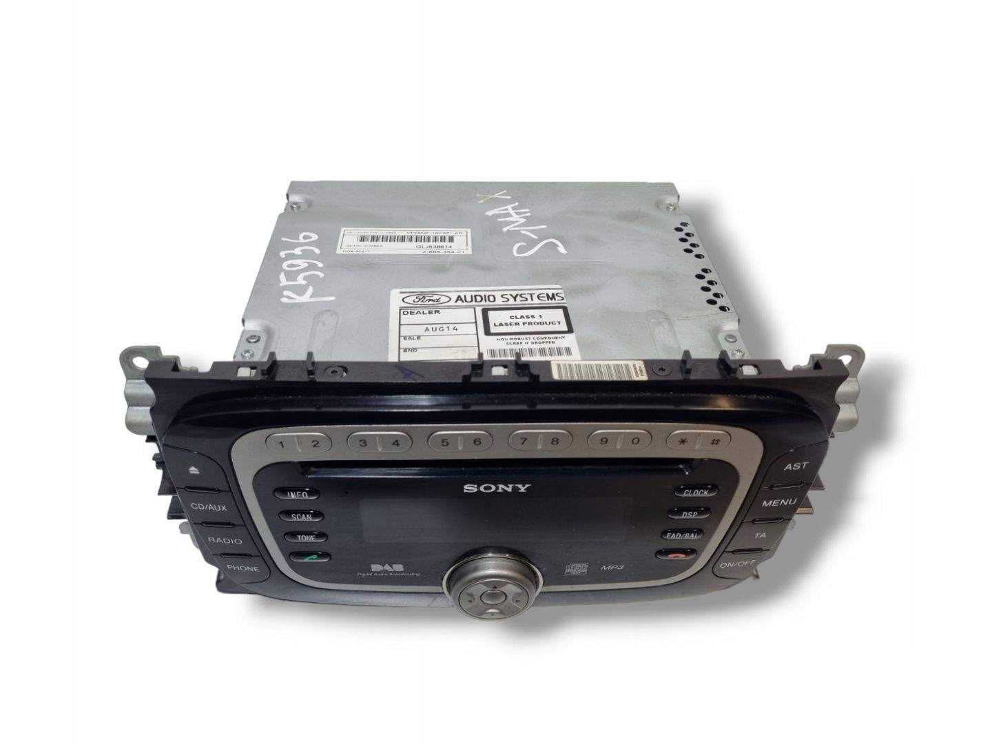 Radio samochodowe Ford S-Max 2009 8S7T-18C939-LE