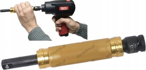 Predlžovací nadstavec rázový 1/2", s rukoväťou