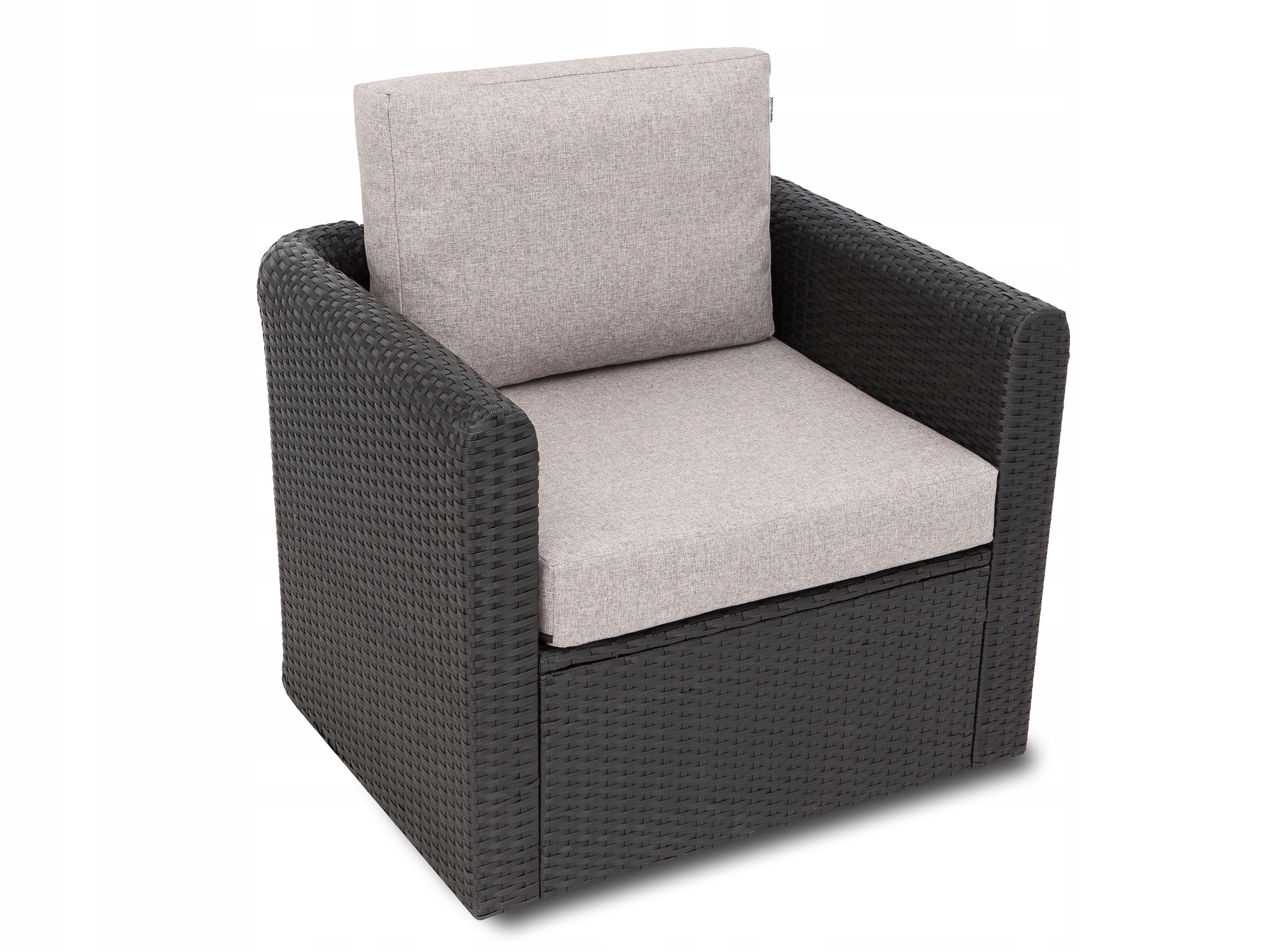 

Poduchy na fotel kanapę typu technorattan 60x55x40