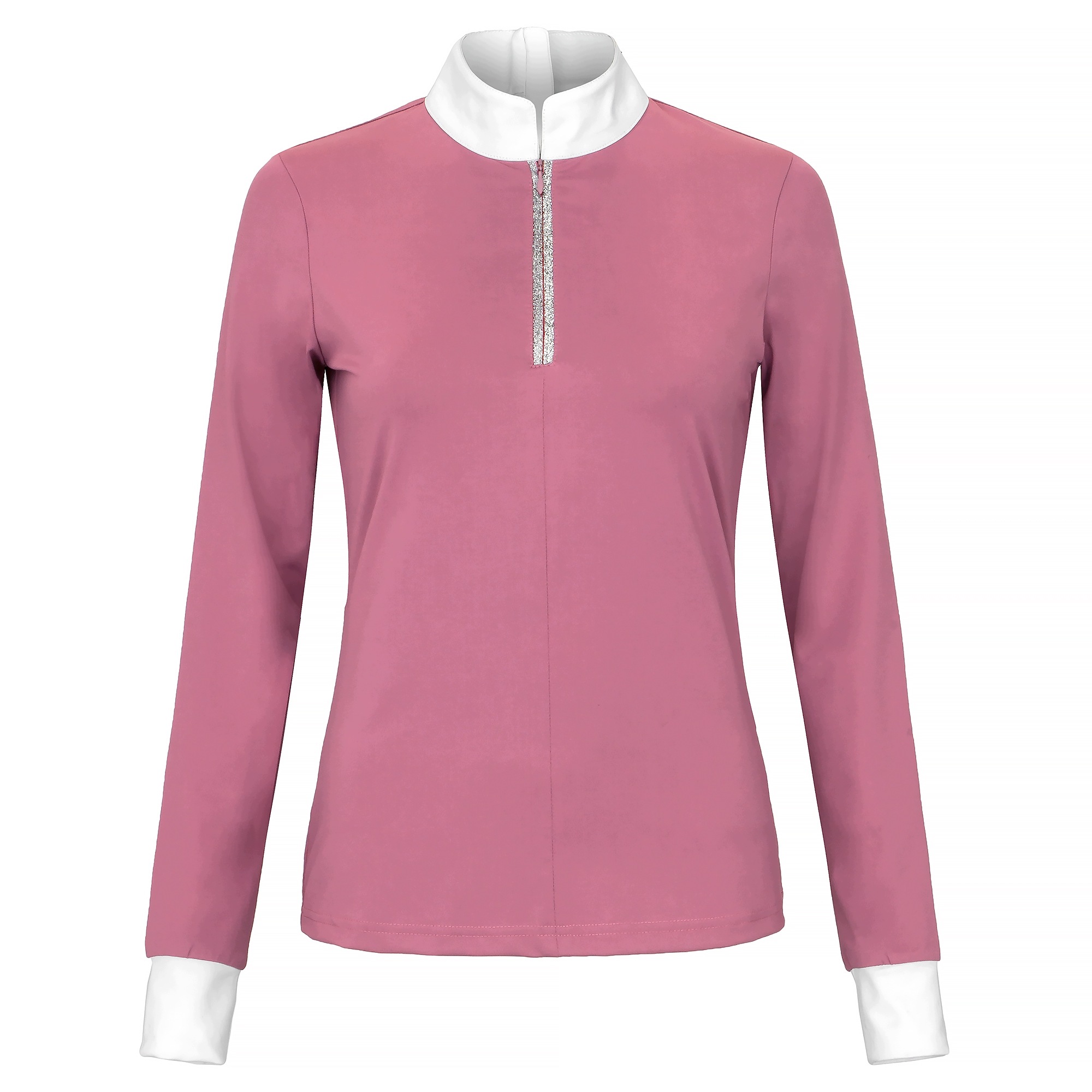 Koszulka konkursowa jeździecka Equestrian Queen Alaia 26AW damska różowa M
