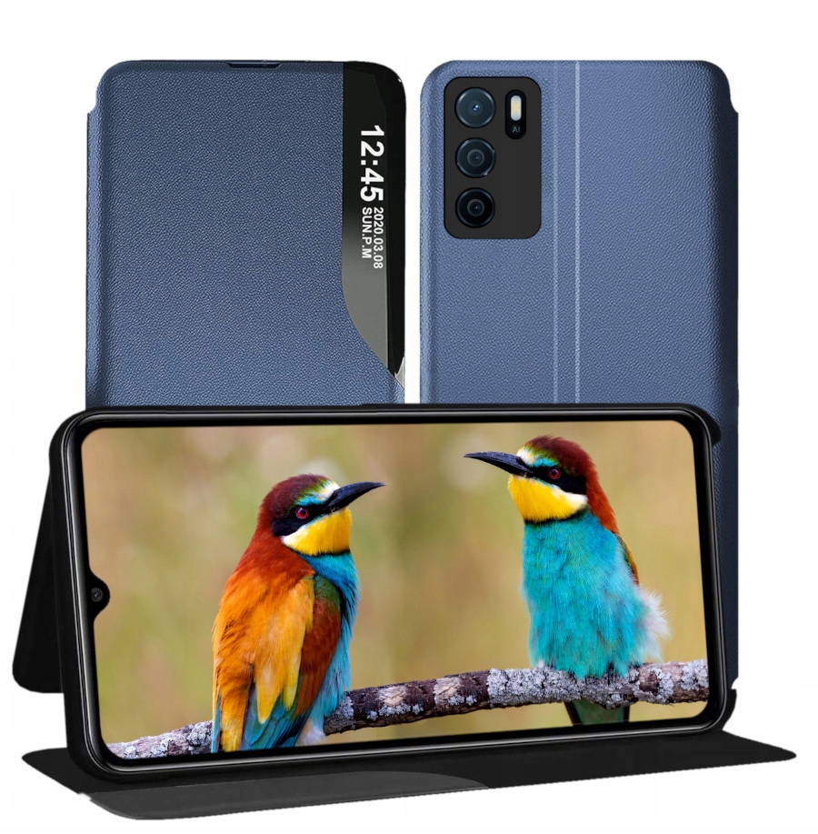 

Etui Smart View Case Do Oppo A16 A54S Szkło